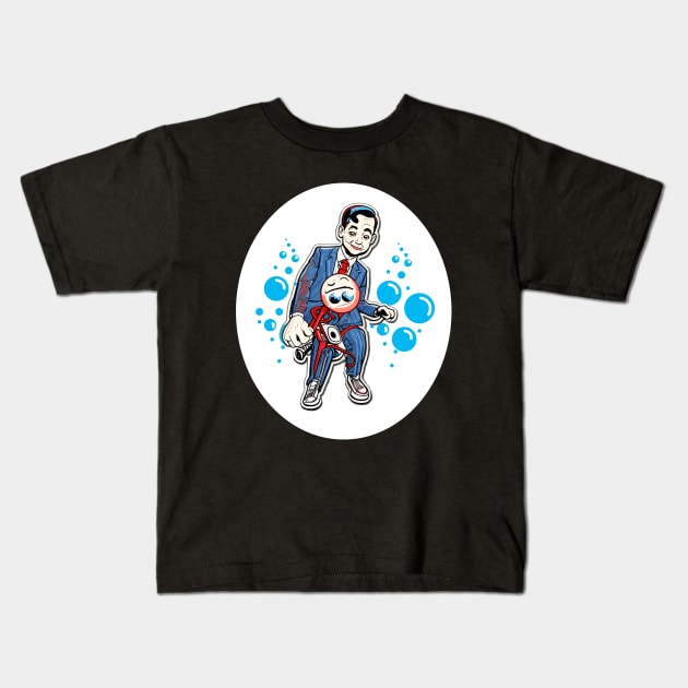 Pee-wee Herman Kids T-Shirt by WEARWORLD